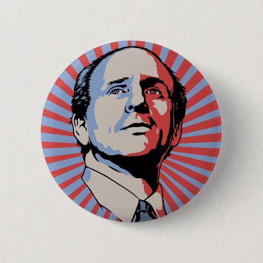 Badge Rond 5 Cm Paul Wellstone (Devant)