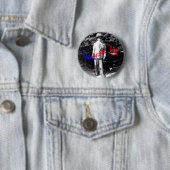 Badge Rond 5 Cm PaulButtonFor70 (En situation)