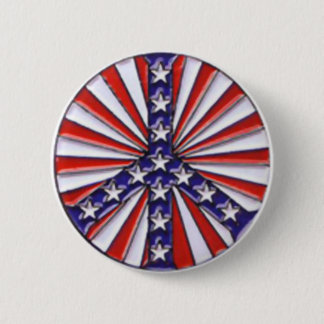 Badge Rond 5 Cm Pavillon de la paix