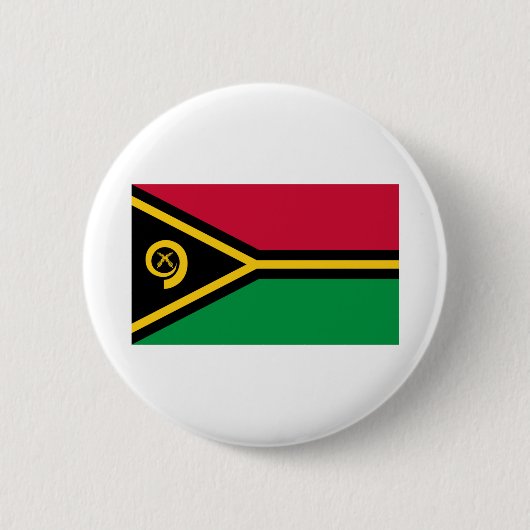 Badge Rond 5 Cm Pavillon Vanuatu (Devant)