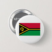 Badge Rond 5 Cm Pavillon Vanuatu (Devant & derrière)