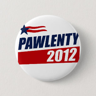 BADGE ROND 5 CM PAWLENTY 2012