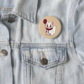 Badge Rond 5 Cm Pawnywise (En situation)
