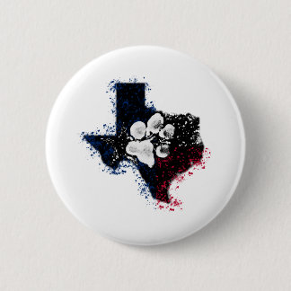 Badge Rond 5 Cm Pawsitively le Texas majestueux