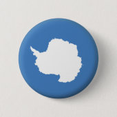 BADGE ROND 5 CM PAYS DE L'ANTARCTIQUE PAIEMENT DE RETOUR (Devant)