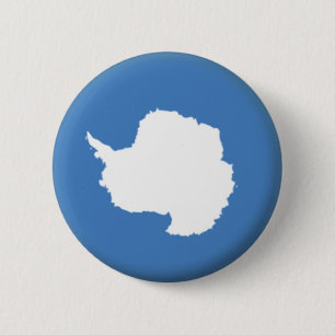 BADGE ROND 5 CM PAYS DE L'ANTARCTIQUE PAIEMENT DE RETOUR