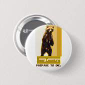 Badge Rond 5 Cm Pays de l'ours (Devant & derrière)