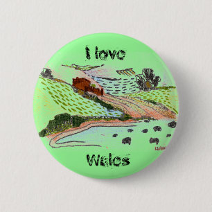 Badge Rond 5 Cm Pays gallois