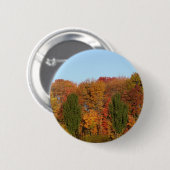 Badge Rond 5 Cm Paysage d'automne (Devant & derrière)