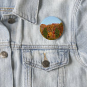 Badge Rond 5 Cm Paysage d'automne (En situation)