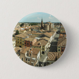 Badge Rond 5 Cm Paysage de Padoue