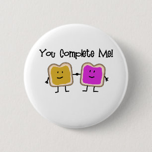 BADGE ROND 5 CM PB ET J