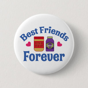 BADGE ROND 5 CM PB&J BFF