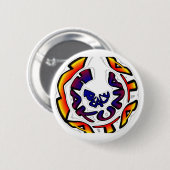 Badge Rond 5 Cm "Peace Hakuna Matata" (Devant & derrière)