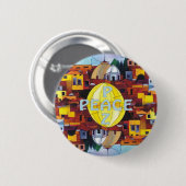 Badge Rond 5 Cm Peace-Paz (Devant & derrière)
