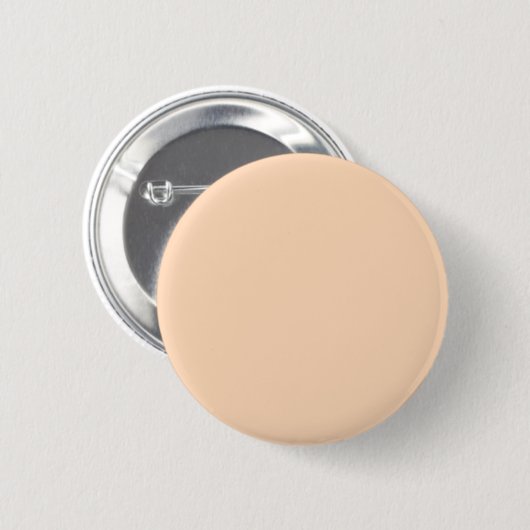 Badge Rond 5 Cm Peach Puff (Devant & derrière)