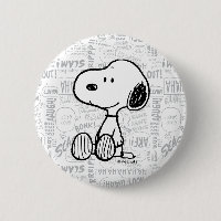 PEANUTS | Snoopy on Black White Comics