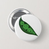 Badge Rond 5 Cm Peapod (Devant & derrière)
