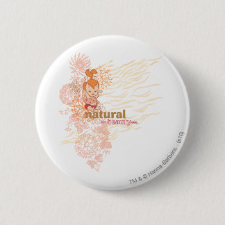 Badge Rond 5 Cm PEBBLES™ Beauté naturelle