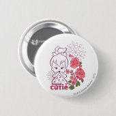 Badge Rond 5 Cm PEBBLES™ Original Cutie (Devant & derrière)