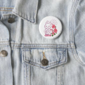 Badge Rond 5 Cm PEBBLES™ Original Cutie (En situation)