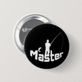 Badge Rond 5 Cm Pêche à la mouche (Devant & derrière)