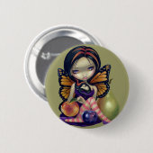 Badge Rond 5 Cm "Pêche, prune, bouton de poire" (Devant & derrière)