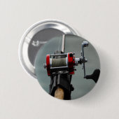 Badge Rond 5 Cm Pêche terminée (Devant & derrière)