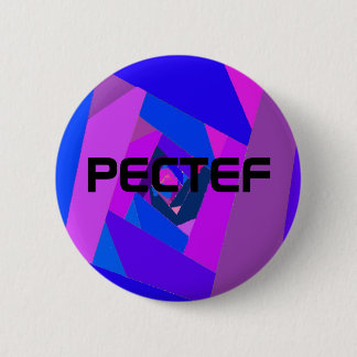 Badge Rond 5 Cm pectef logo3, PECTEF