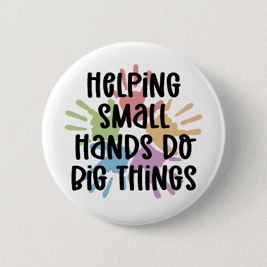 Badge Rond 5 Cm Pediatric OT ergothérapeute OT Dons (Devant)