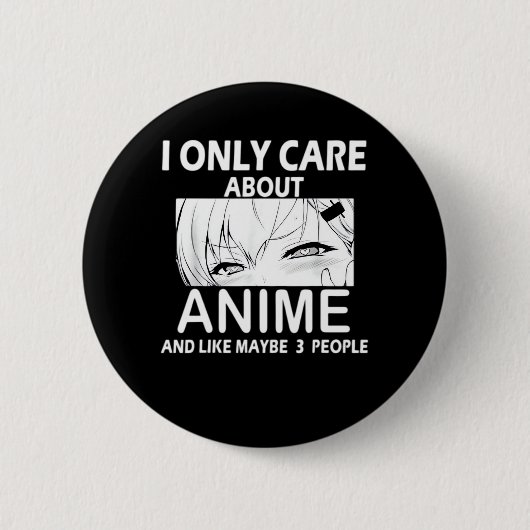 Badge Rond 5 Cm Peekabo Anime (Devant)