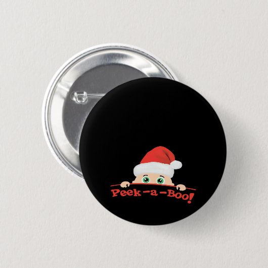 Badge Rond 5 Cm Peekaboo (Devant & derrière)