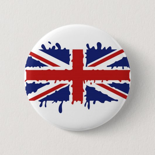 Badge Rond 5 Cm Peinture britannique (Devant)