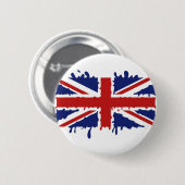 Badge Rond 5 Cm Peinture britannique (Devant & derrière)