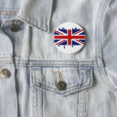 Badge Rond 5 Cm Peinture britannique (En situation)