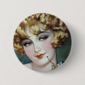 Badge Rond 5 Cm Peinture d'aileron (Devant)
