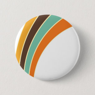 Badge Rond 5 Cm Peinture dans de rétros couleurs