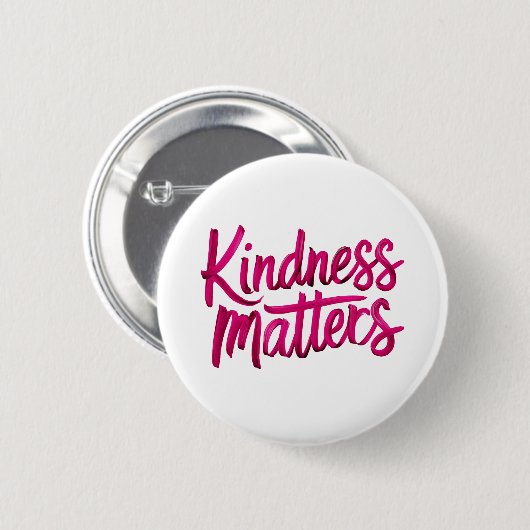 Badge Rond 5 Cm Peinture de Kinding Matters (Devant & derrière)