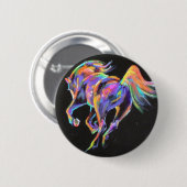 Badge Rond 5 Cm peinture libre - petit bouton (Devant & derrière)