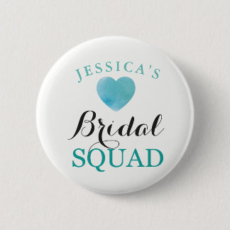 Badge Rond 5 Cm Peloton de jeune mariée de Bachelorette d'insigne
