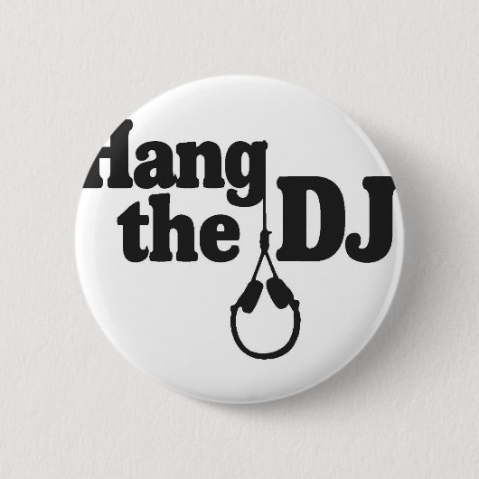 Badge Rond 5 Cm pendre le dj (Devant)