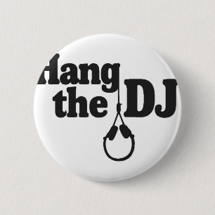 Badge Rond 5 Cm pendre le dj