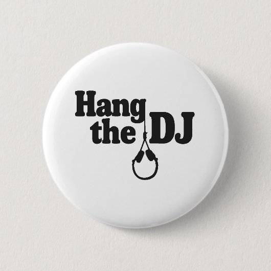 Badge Rond 5 Cm pendre le dj (Devant)