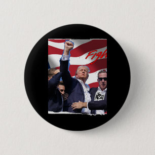 Badge Rond 5 Cm Pennsylvania Fight ! Active