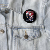 Badge Rond 5 Cm Pennsylvania Fight ! Active (En situation)