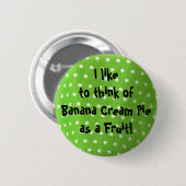 Badge Rond 5 Cm pensée de la Bouton-vie (Devant & derrière)