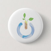 Badge Rond 5 Cm Penser (Devant)