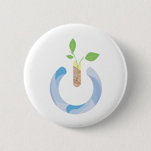 Badge Rond 5 Cm Penser (Devant)