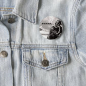 Badge Rond 5 Cm Penseur (En situation)