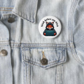 Badge Rond 5 Cm Pensez avant de cliquer - Sécurité informatique (En situation)